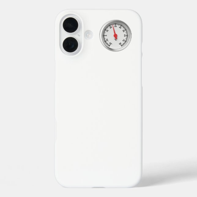 Round Celsius thermometer Case-Mate iPhone Case (Back)