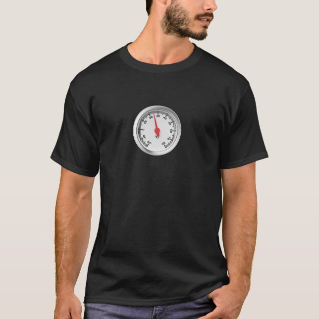 Round Celsius thermometer T-Shirt (Front)