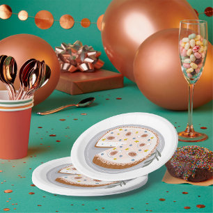 Round Cheesecake Paper Plates