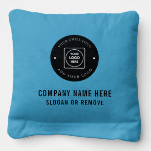 Round Circle Custom Logo Business Branding  Cornhole Bags
