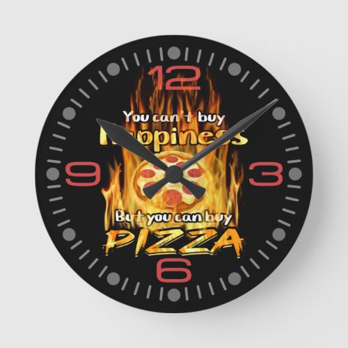  Round Clock for Pizza shop