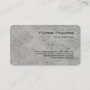 Round Corner Grey Wall Professional Business Card