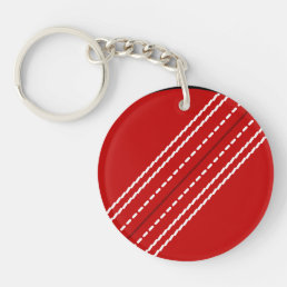 Round cricket ball keychain | Customizable