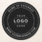 Round Custom Black Business Logo Website