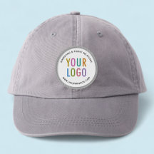 Round Custom Logo Patch for Hat No Minimum