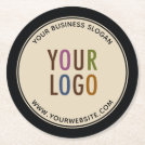 Round Custom Pulpboard Paper Coasters Company Logo Round Custom Pulpboard Paper Coasters Company Logo