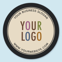 Round Custom Pulpboard Paper Coasters Company Logo