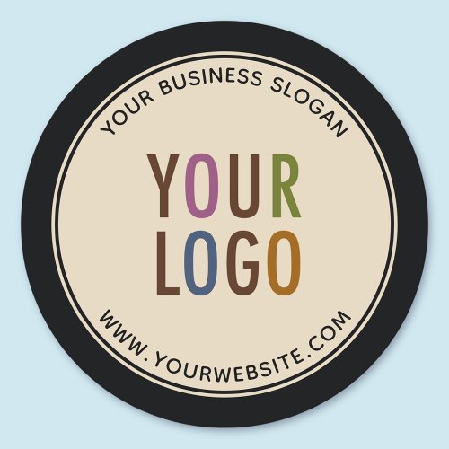 Round Custom Pulpboard Paper Coasters Company Logo