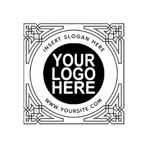 Round Custom Your Company Logo Large Stamp