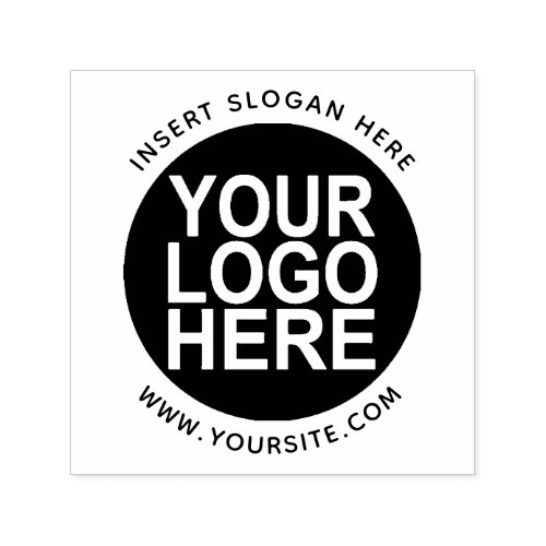 Round Custom Your Company Logo Large Stamp