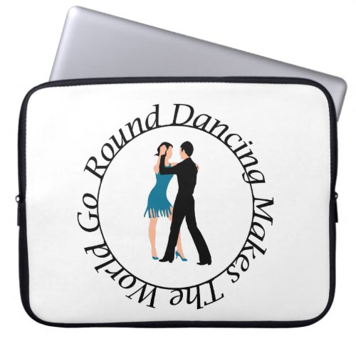 Round Dance Laptop Sleeve 15