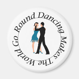 Round Dance Magnet