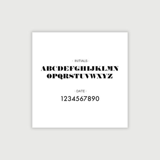 Round Decorative Personalized Wedding Embosser (Design Fonts)