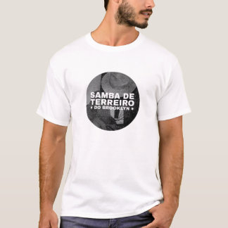 Round Design Black & White T-Shirt