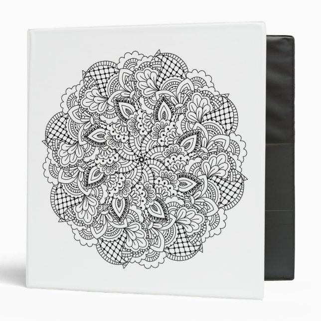 Round Doodle Binder (Front/Inside)