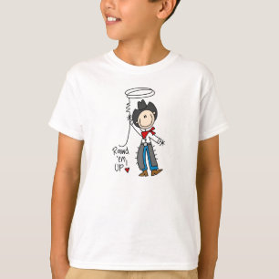 Round 'Em Up! Cowboy Stick Figure Shirt