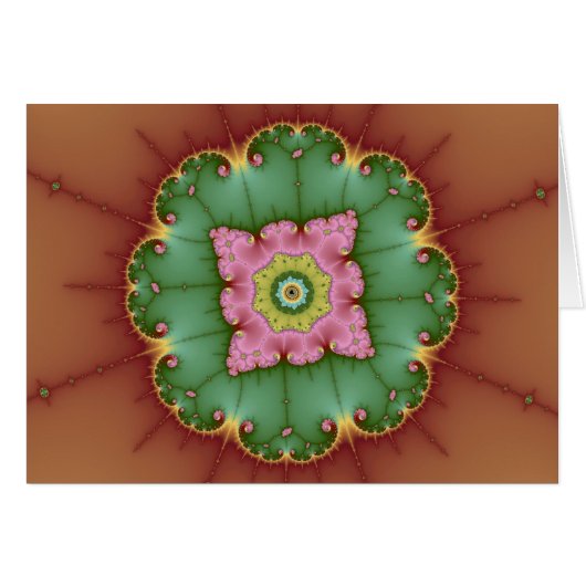 Round - Fractal Card (Front Horizontal)