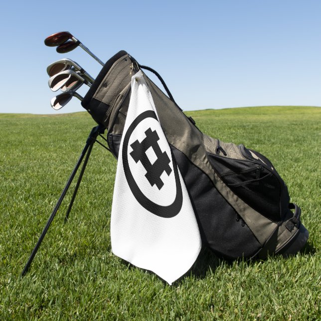 ROUND GIRDER GOLF TOWEL (Green)