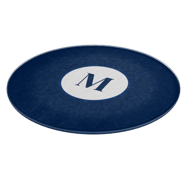 Round Glass Cutting Board (Corner)