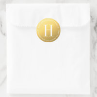 Minimalist Monogram Wedding Envelope Seals