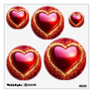 Round Heart ❤️ Wall Decal