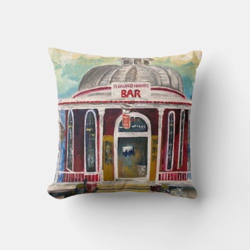 Round House Bar Put in Bay Pillow 