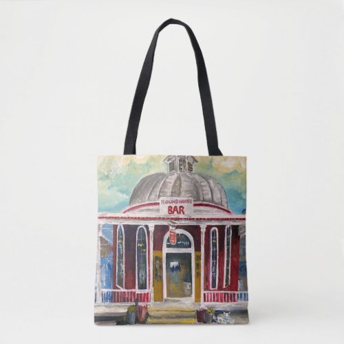 Round House Bar Put in Bay Tote Bag
