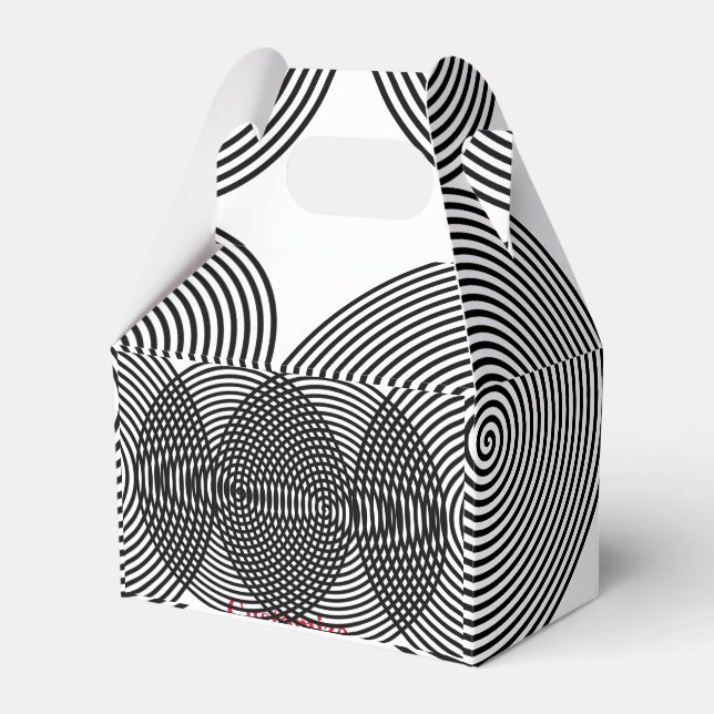 Round Hypnosis Circle Thunder_Cove  Favor Boxes (Front Side)