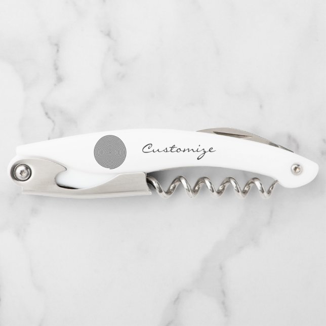 Round Hypnosis Spiral Thunder_Cove Waiter's Corkscrew (Front)