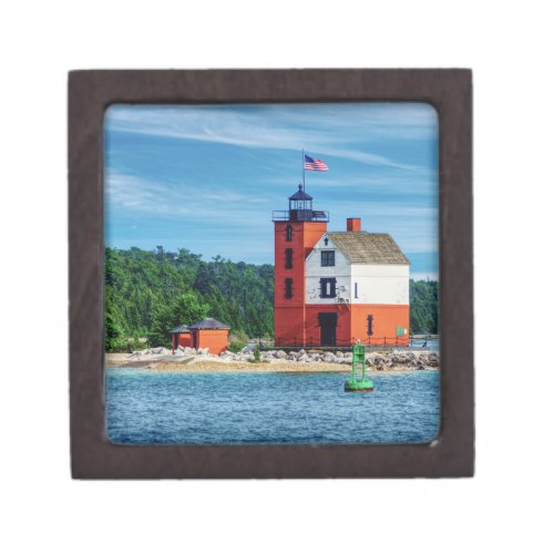 Round Island Lighthouse Gift Box