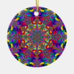 Round Kaleidoscope Ornament at Zazzle