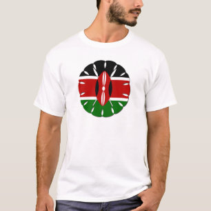 Round Kenyan Motif: A National Symbol T-Shirt