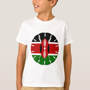 Round Kenyan Motif: A National Symbol T-Shirt
