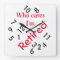 Round (Large) Wall Clock/Who cares I'm Retired