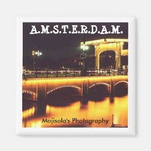 Round Magnet -AMSTERDAM