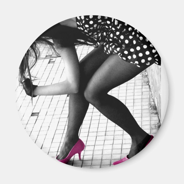 Round Magnet - Customized (Front)