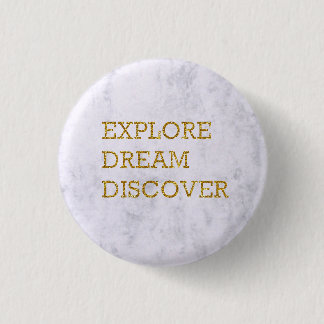 Round Marble Quote Badge Button