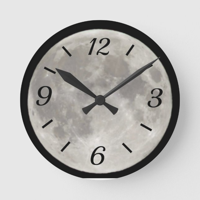 Round (Medium) Wall Clock (Front)