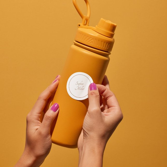 Round minimal and elegant clothing  kids' labels (Round minimal and elegant clothing kids' Teens labels)