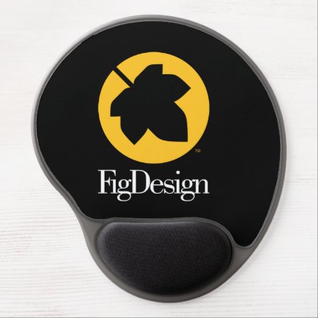 Round Mouse Pad With Gel Wrist Rest