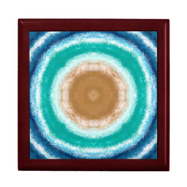 Round Ocean Waves   Gift Box (Front)