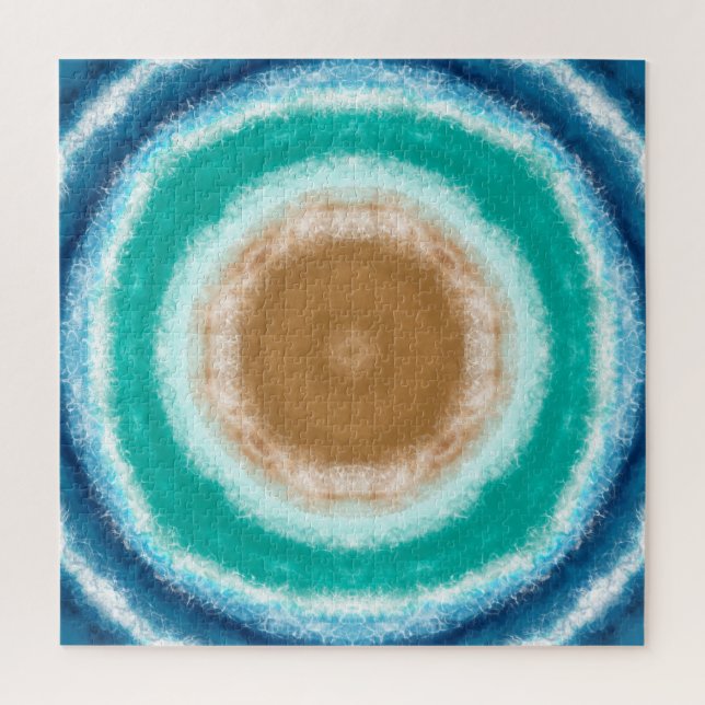 Round Ocean Waves  Jigsaw Puzzle (Vertical)