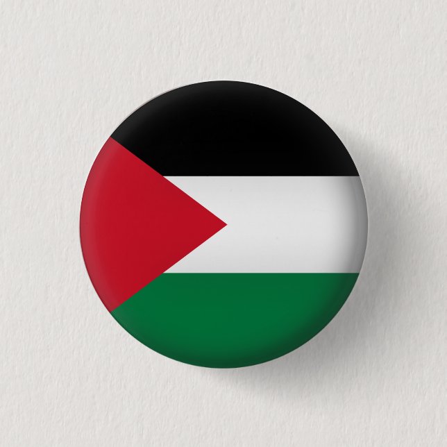 Round Palestine Pinback Button (Front)