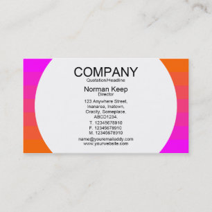 Round Panel - Color Transition 02 Business Card