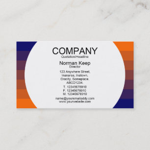 Round Panel - Color Transition 03 Business Card