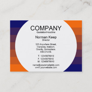 Round Panel - Color Transition 03 Business Card