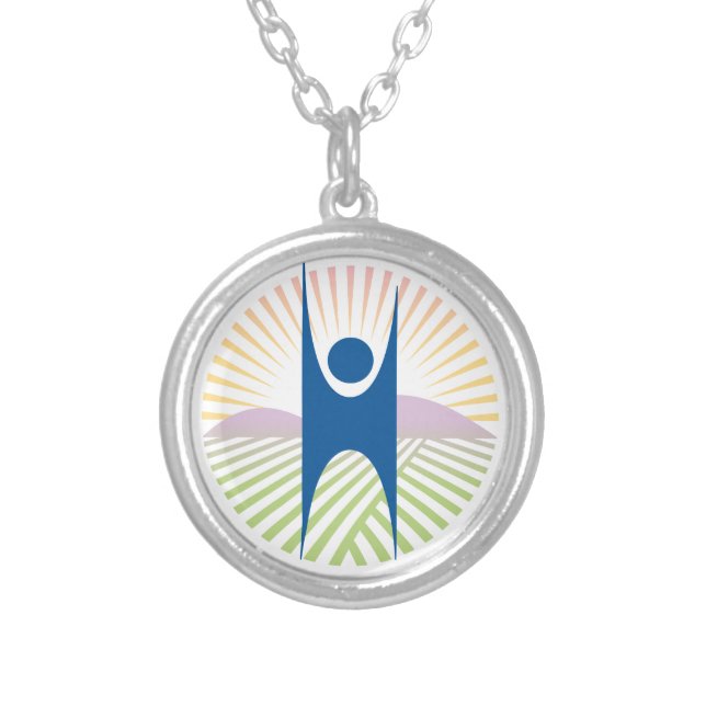 Round Pendant Necklace (Front)