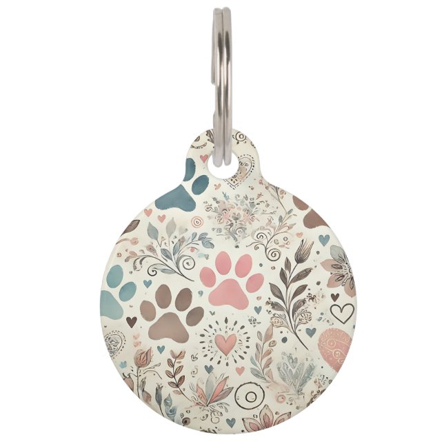 Round Pet Tag (Front)