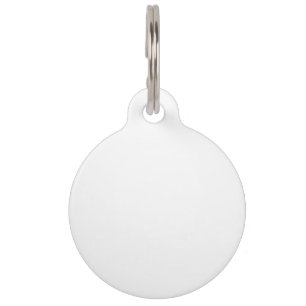 Round Pet Tag