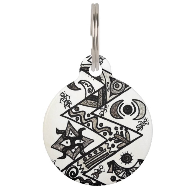 Round Pet Tag (Front)